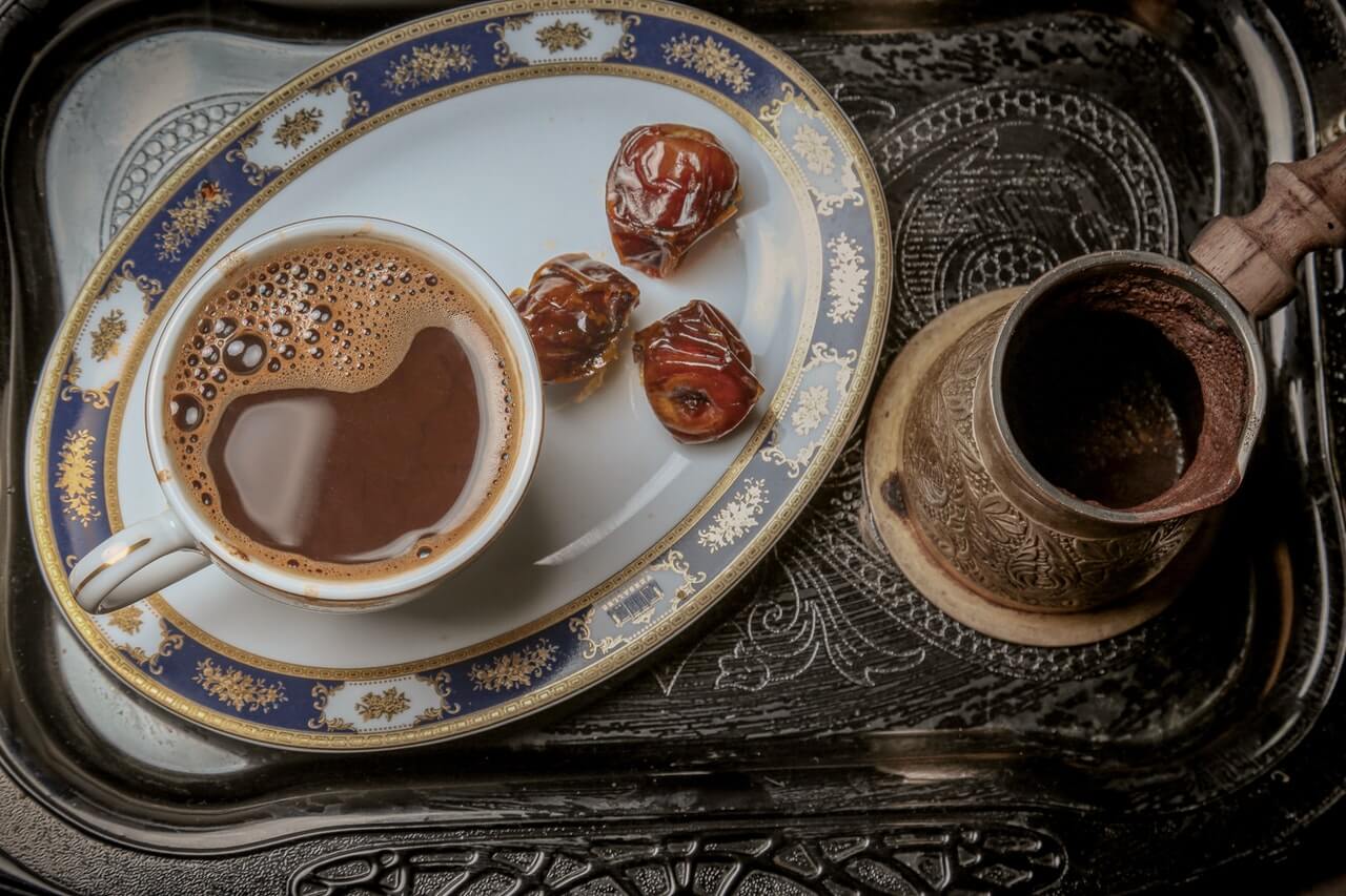 how much caffeine in Turkish coffee